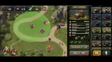 Level 12 #Hard WWll Defense: RTS Army TD game (mobile)#shorts #gameplay
