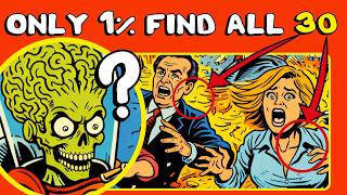 Most People Can’t Find All 30 Objects in This Mars Strikes Back Scene… Can You?