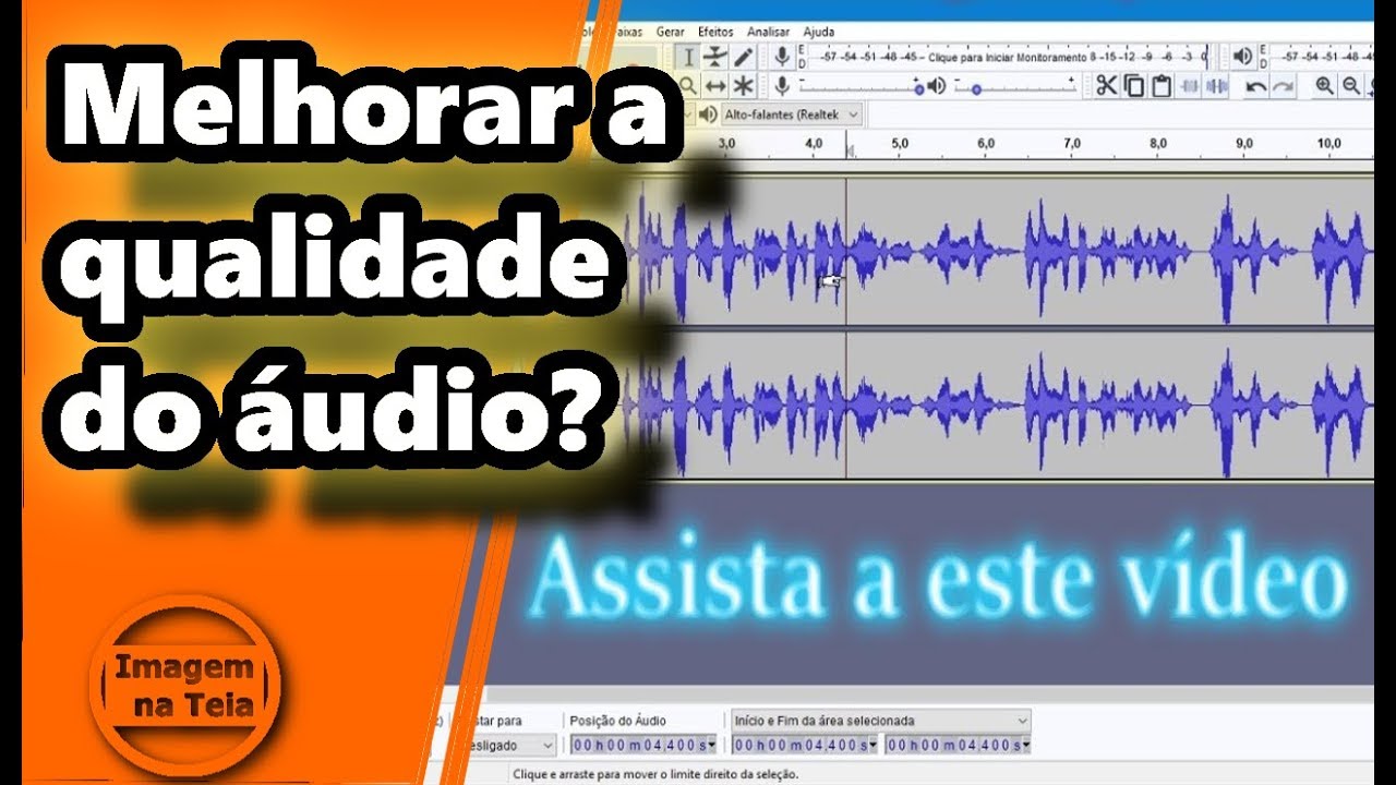 Como melhorar a qualidade  do áudio de sua gravação   - Audacity na pratica