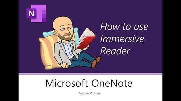 OneNote - How to use Immersive Reader 📖