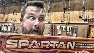 Black Eagle Spartan Arrows: Testing, weighing, spinning Spartan Arrows