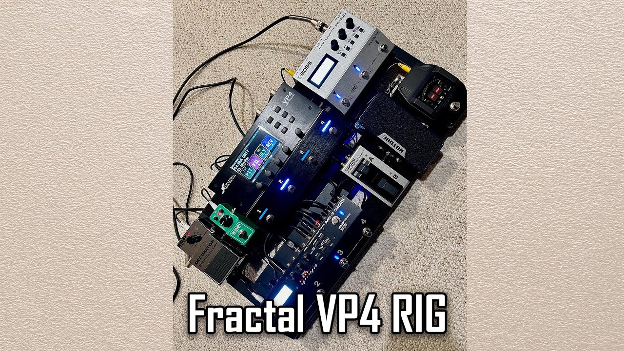 Fractal Rig Setup New Rig with the Fractal VP4 - YouTube
