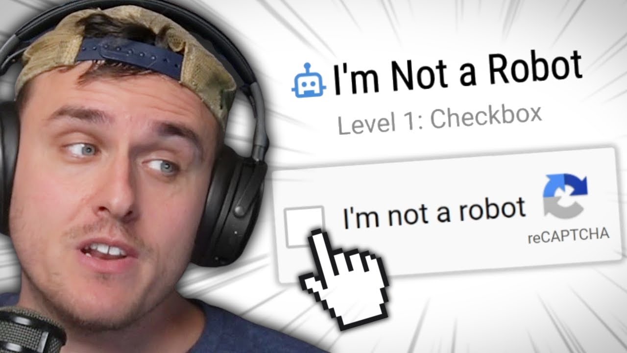 I AM NOT A ROBOT!!