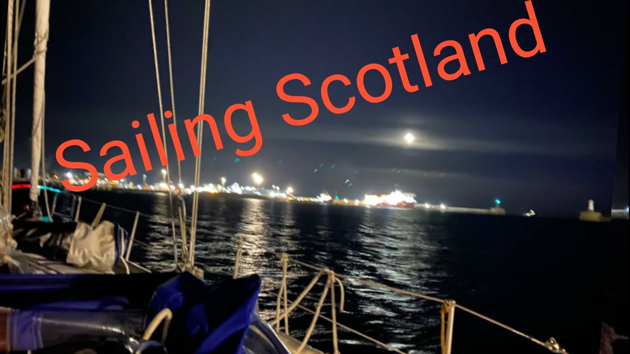 Sailing up the east coast of Scotland