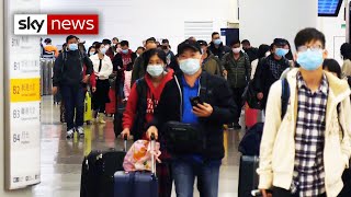 Many people in china have been trying to get hong kong, while they
still can as the number of deaths from coronavirus rises. but
authorities there - still...