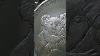 Perth Mint 1 Kilo Silver Australian Koala Coin #shorts