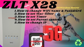 How to configure ZLT X28 5g wireless router