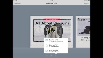 Exporting Book Creator Books to Google Drive