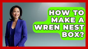 How To Make A Wren Nest Box? - Bird Watching Diaries