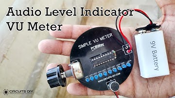 How to make VU Meter using LM3914 IC - Audio Level Indicator