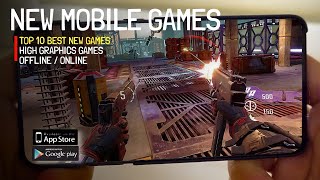 Top 10 FPS Games For Android & iOS 2022 || High Graphics Android Games (Offline/Online)