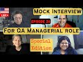 A Mock Interview with real QA Managers