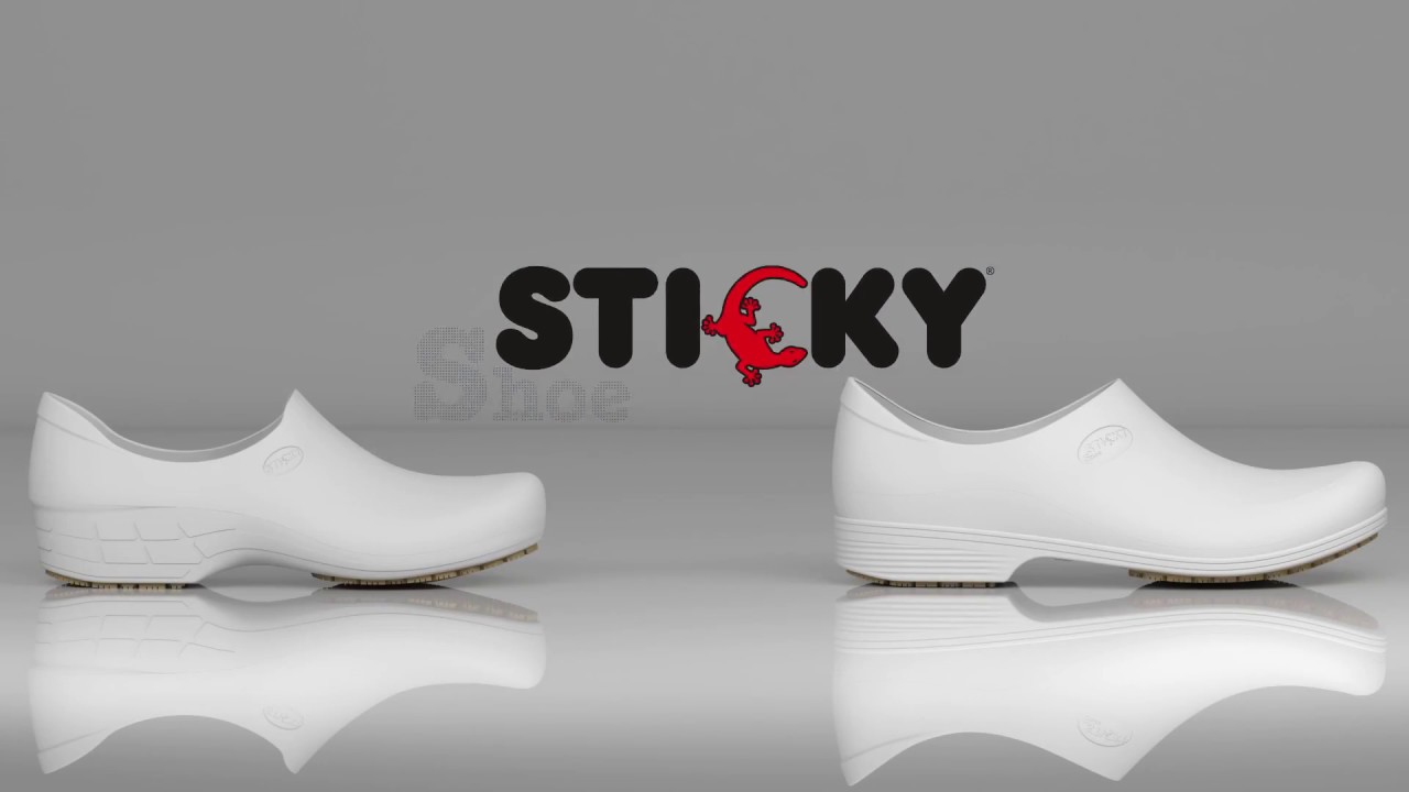 sticky shoes branco