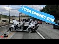 Tesla Crashes & Autopilot Saves (2018) - Best Public Freakout #7