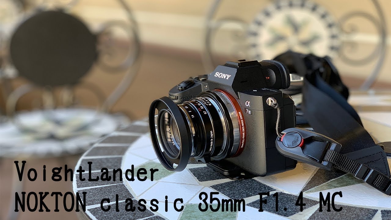 レビュー】VoightLander NOKTON classic 35mmでスナップ写真 - YouTube