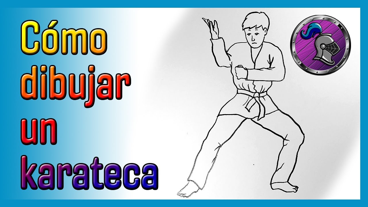 🤛😆Cómo dibujar UN KARATECA🤛😆 How to draw a karate fighter👈✏️ - thptnganamst.edu.vn