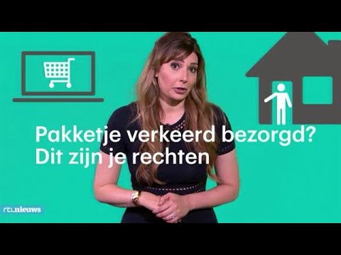 Video: Worden pakketten bezorgd in de regen?