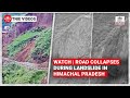WATCH | Road collapses during massive landslide in Himachal Pradesh