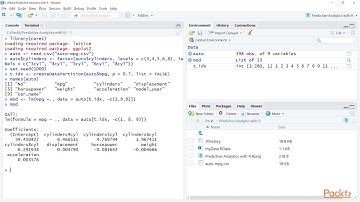 Predictive Analytics using R 3.5: Performing Linear Regression | packtpub.com