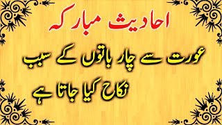 Ahadees e Mubaraka in Urdu | Hazrat Muhammad SAW Quotes| Prophet Muhammad Quotes ▶06