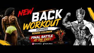 Ronnie Coleman & a NEW Back Workout.. | NO EXCUSES 💪 #fitness #motivation #bodybuilding #backworkout