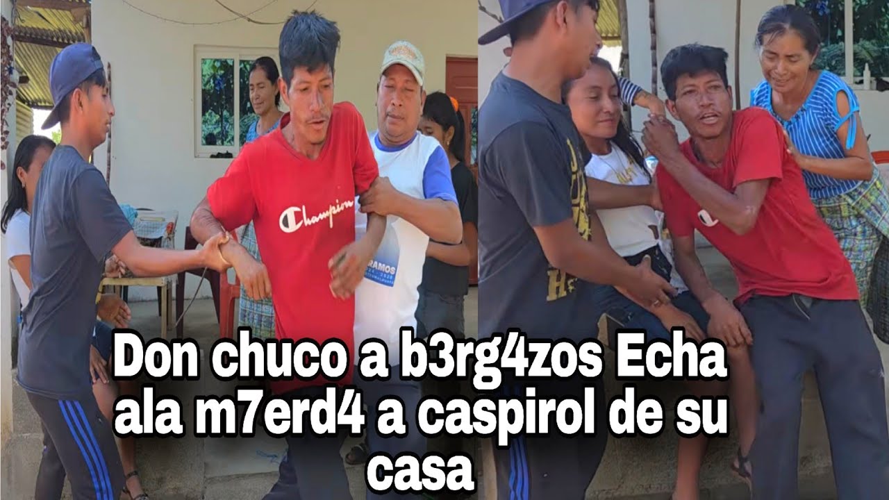 Don Chico a pat4d4s saca a Caspirol de su casa//Lidia termina llorando por Caspirol