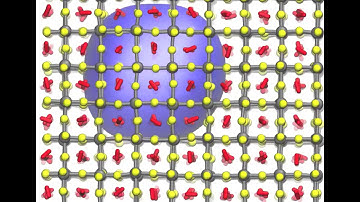 Polaron diffusion in a hybrid perovskite