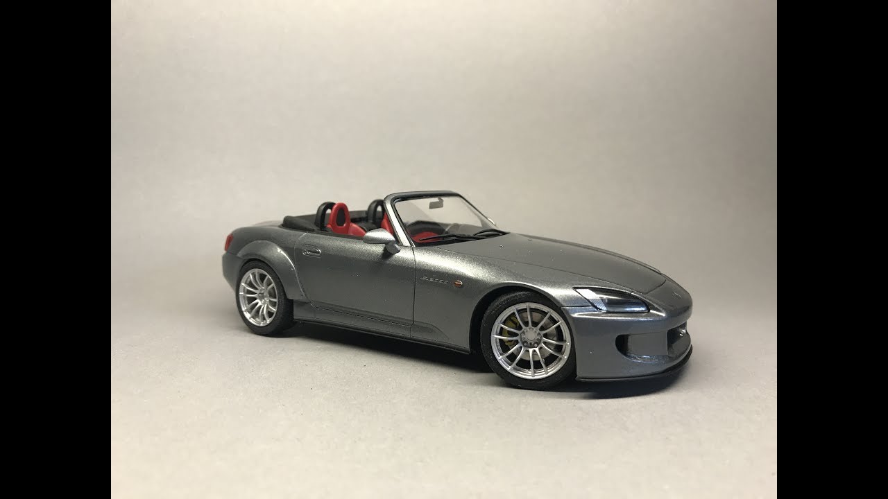 Tamiya: Honda S2000 Full Build Step by Step - YouTube