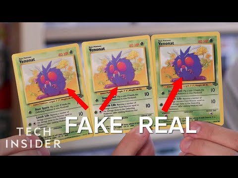 How To Spot Fake Pokémon Cards