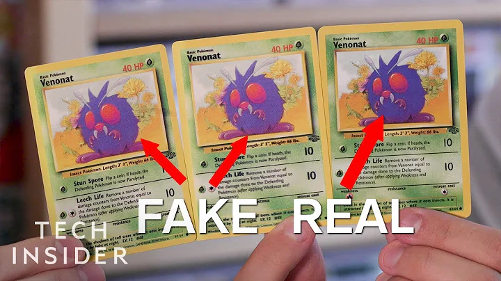How To Spot Fake Pokmon Cards