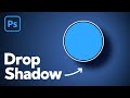 How to add drop shadow in photoshop