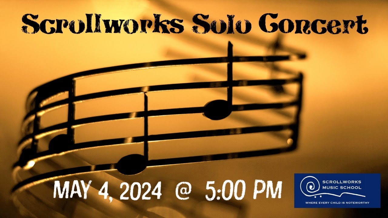 Scrollworks Spring Solo Concert - YouTube