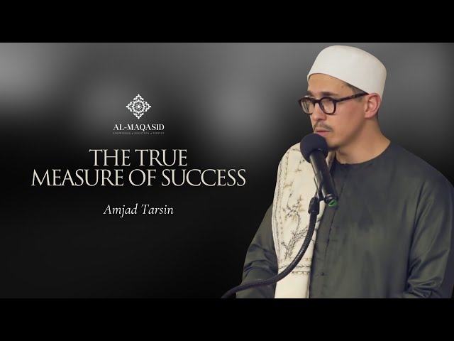 The True Measure of Success - Amjad Tarsin class=