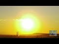 Уссурийск 2021 - Желтое закатное солнце