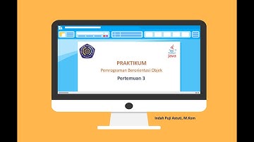 Praktikum Pemrograman Berorientasi Objek Pertemuan 3