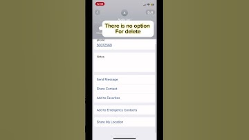 How to delete contacts in iphone  #shorts #iphonetricks