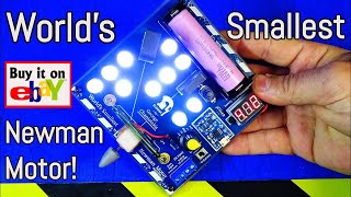 World's Smallest Joseph Newman Motor ⚡Generator