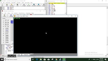 Stop watch and digital clock in assembly language with source code