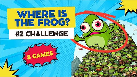 #2 - WHERE IS THE FROG? | Seek and Find | Hidden Object | De0az
