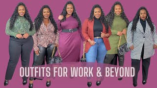 Outfit Ideas for Work & Beyond! | Walmart Plus Size Haul
