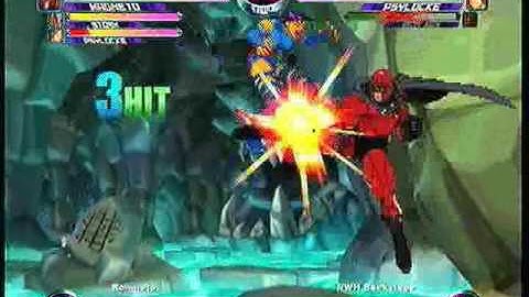 MvC2 Online (360): Brett (MSP) vs NWH Backstage (Mag/IM/Psy) 9 .:1.21.10:.