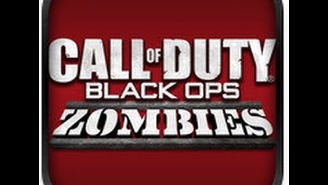 Call of Duty Black Ops Zombies iPhone App Review - CrazyMikesapps