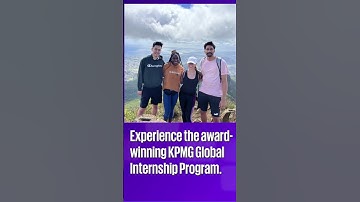 The KMPG Global Internship Program