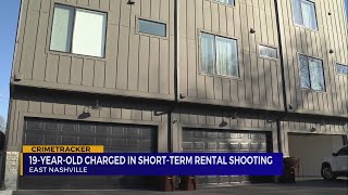 Teen charged after shooting at short-term rental