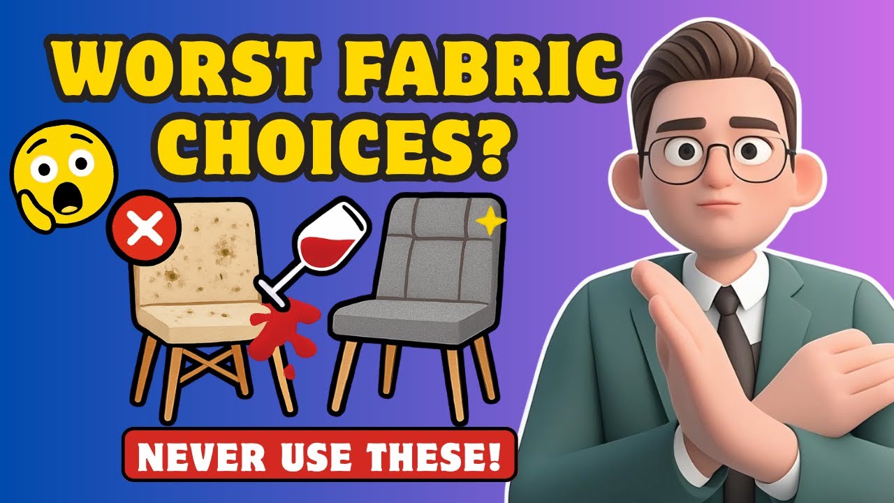🎯 Choosing Fabric for Dining Chairs? 🪑 Don’t Make These Mistakes!
