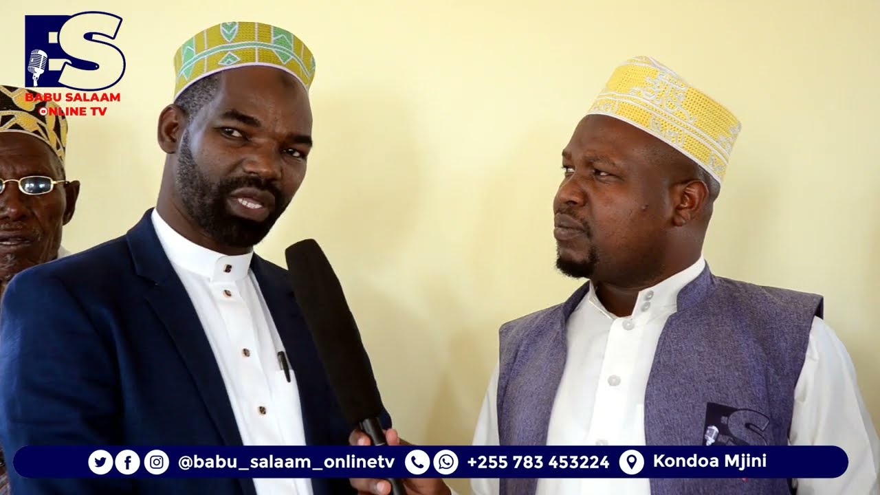 ALAMA YA IMANI NI MTU KUPENDA MJI WAO[ WAZEE WA MAUNO KONDOA WAFURAHIA VIJANA WAO ]