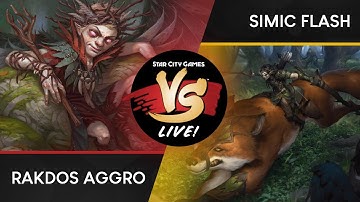 VS Live! | Rakdos Aggro VS Simic Flash | Standard | Match 3
