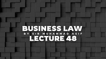 Blaw Lectures By sir Muhammad Asif || Lecture 48   || Free Lectures || Blaw portion by sir asif