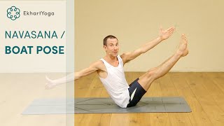 Navasana / boat pose, Ashtanga Yoga with Joey Miles