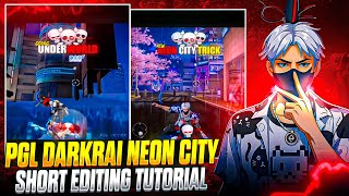 PGL DARKRAI 🪽Neon City Short Editing Tutorial 🥶😍 Capcut Easy video editing 😱 screenshot 5